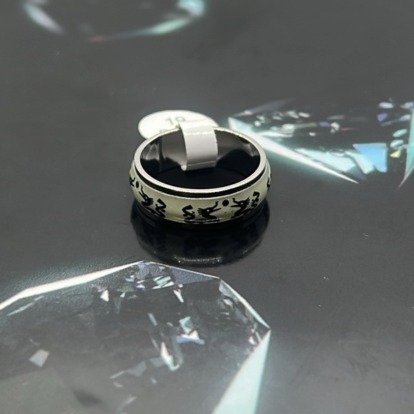 Glowing In The Dark Ring Size 19 - Picture 2 of 2